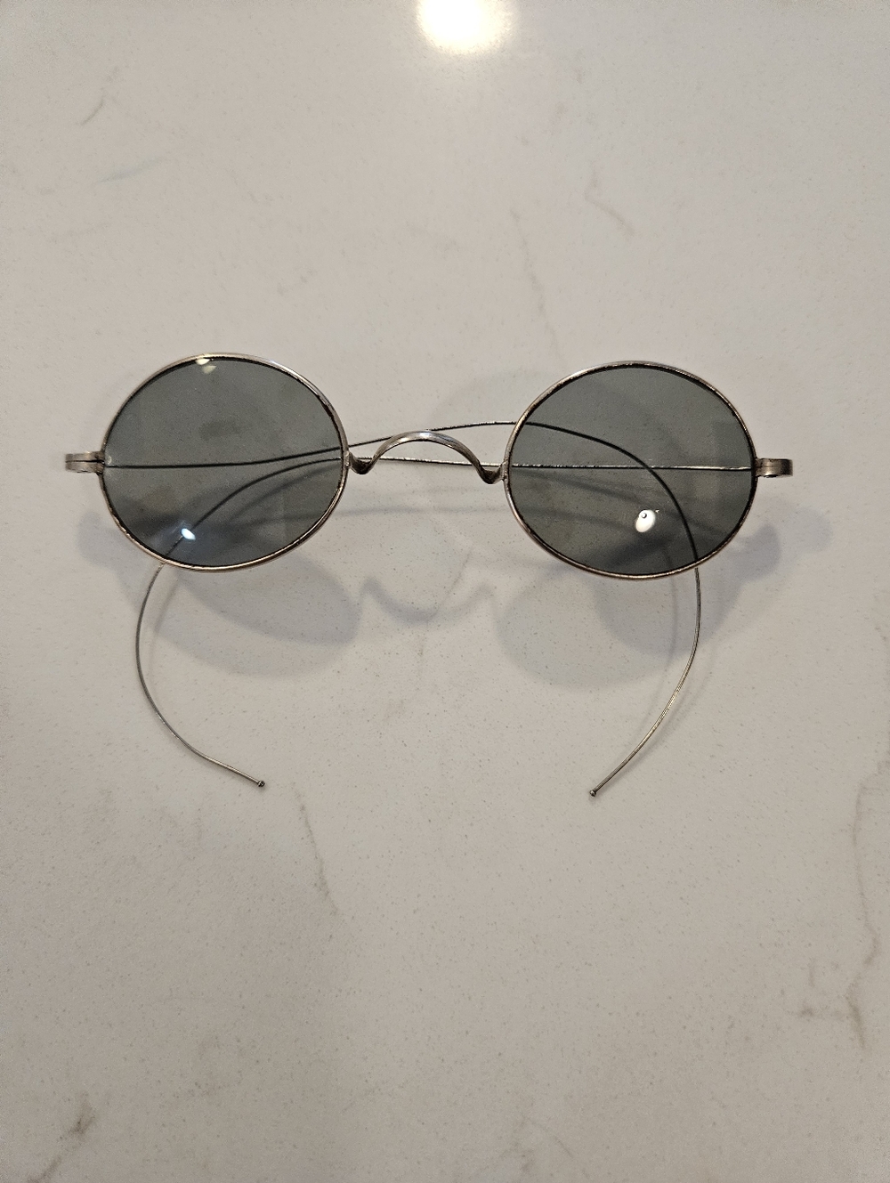Antique Silver Wire Sunglasses